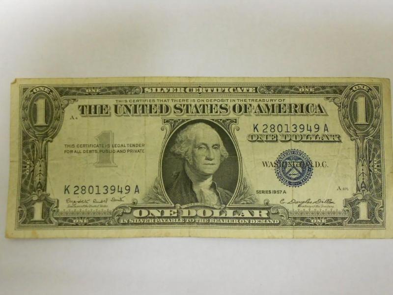 $1.00 Silver Certificate,Series 195...