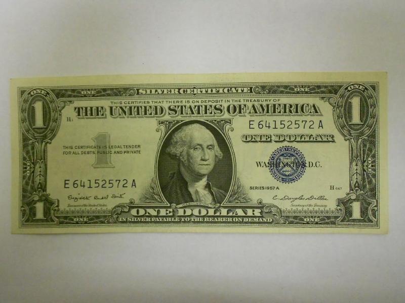 $1.00 Silver Certificate,Series 195...