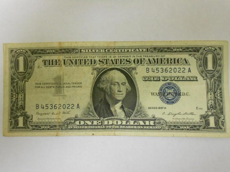 $1.00 Silver Certificate,Series 195...