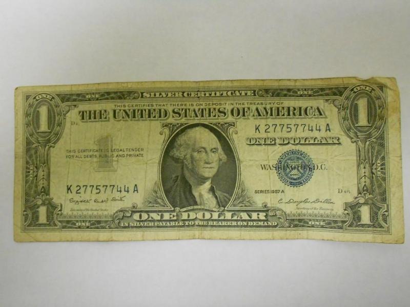 $1.00 Silver Certificate,Series 195...