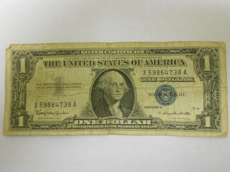 $1.00 Silver Certificate,Series 195...