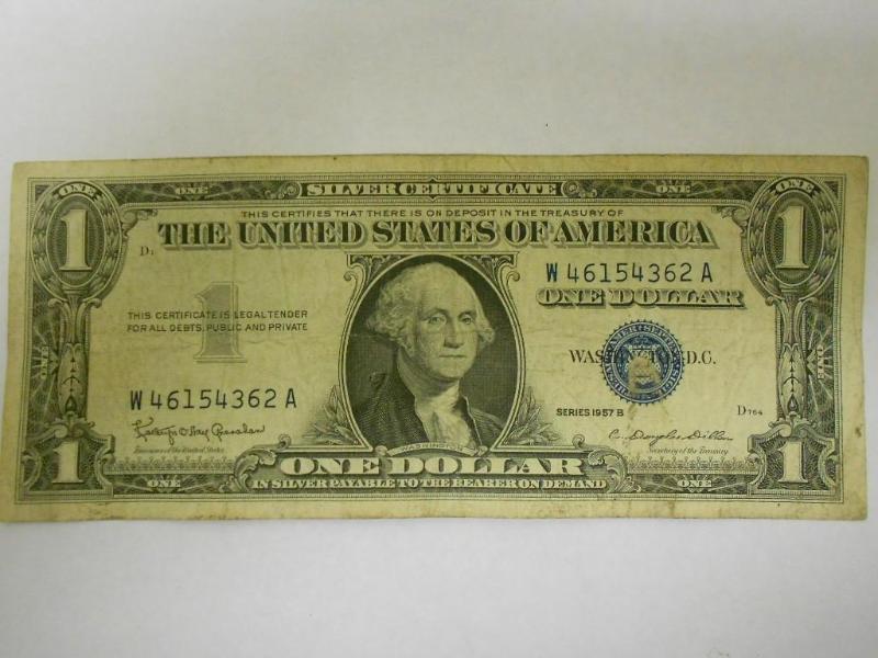 $1.00 Silver Certificate,Series 195...