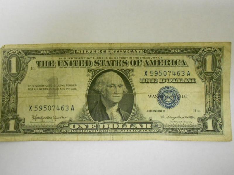 $1.00 Silver Certificate,Series 195...