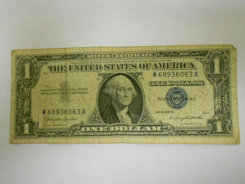 $1.00 Silver Certificate,Series 195...
