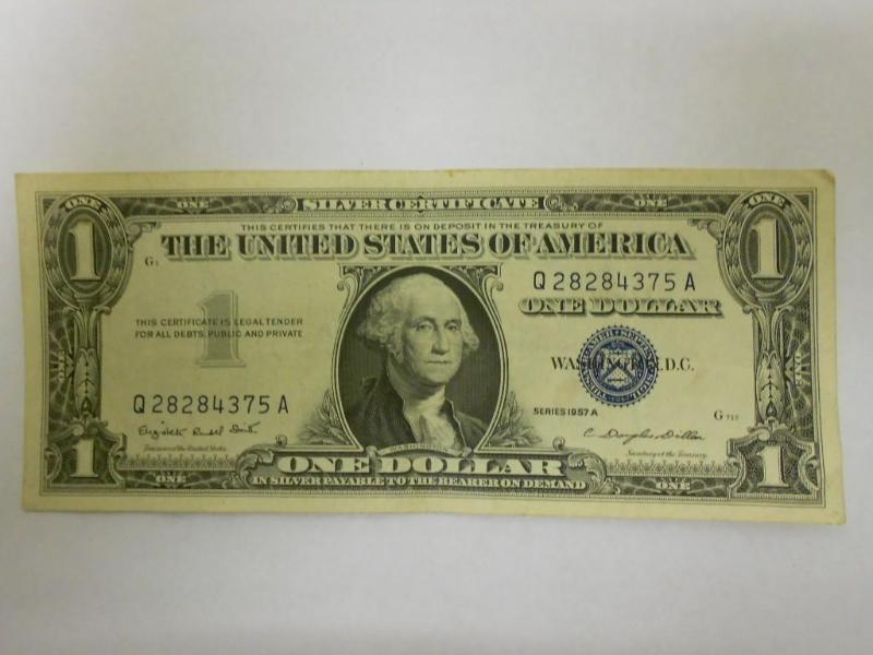 $1.00 Silver Certificate,Series 195...