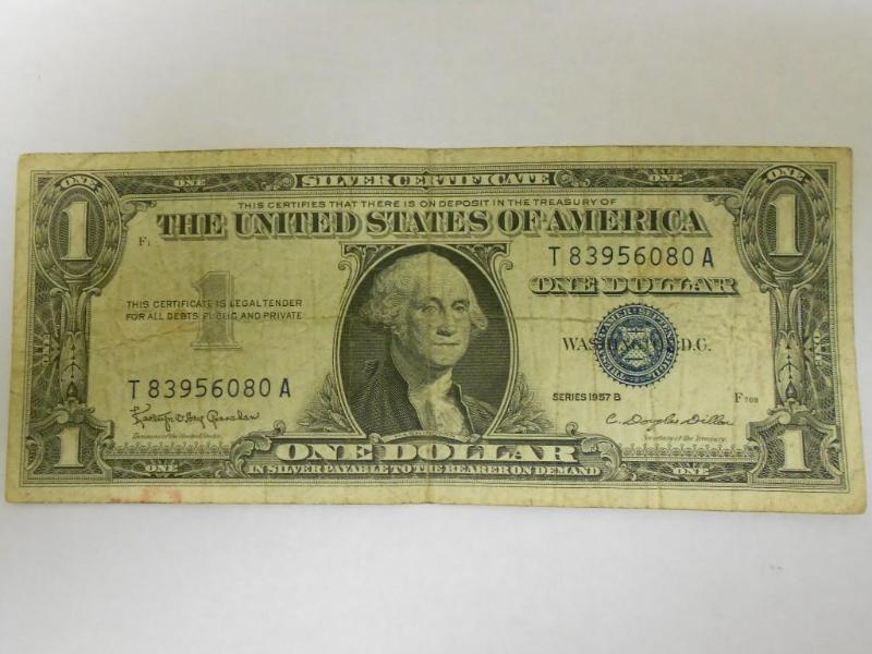 $1.00 Silver Certificate,Series 195...