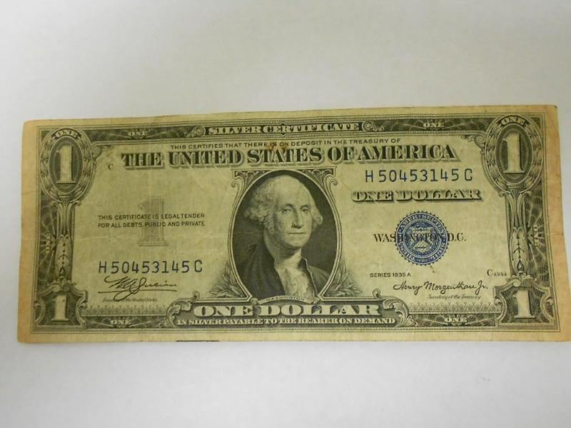 $1.00 Silver Certificate,Series 193...