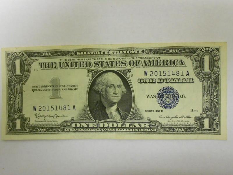 $1.00 Silver Certificate,Series 195...