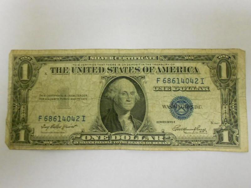 $1.00 Silver Certificate,Series 193...