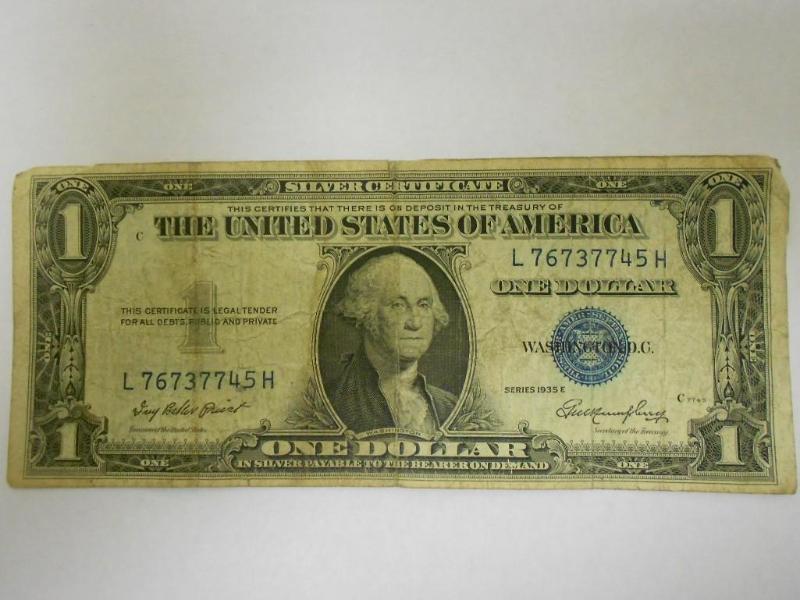 $1.00 Silver Certificate,Series 193...