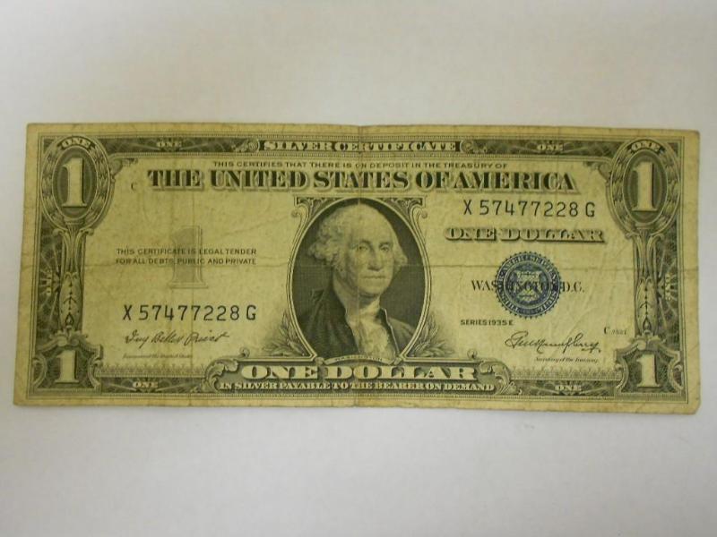 $1.00 Silver Certificate,Series 193...
