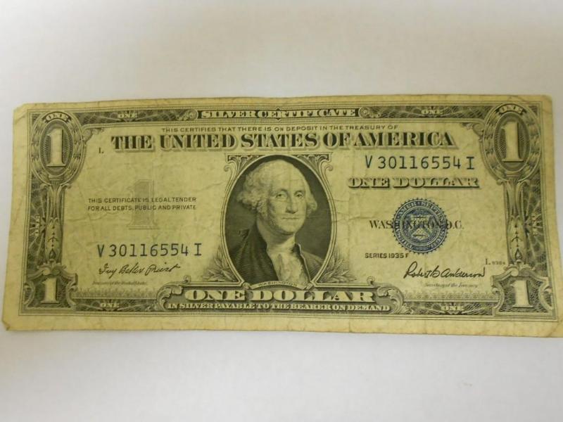 $1.00 Silver Certificate,Series 193...
