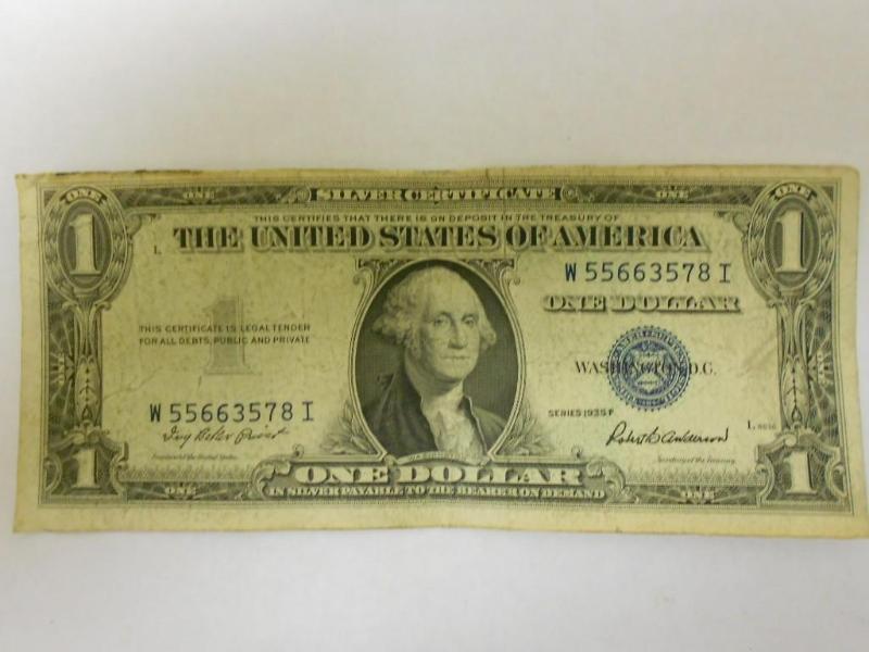 $1.00 Silver Certificate,Series 193...