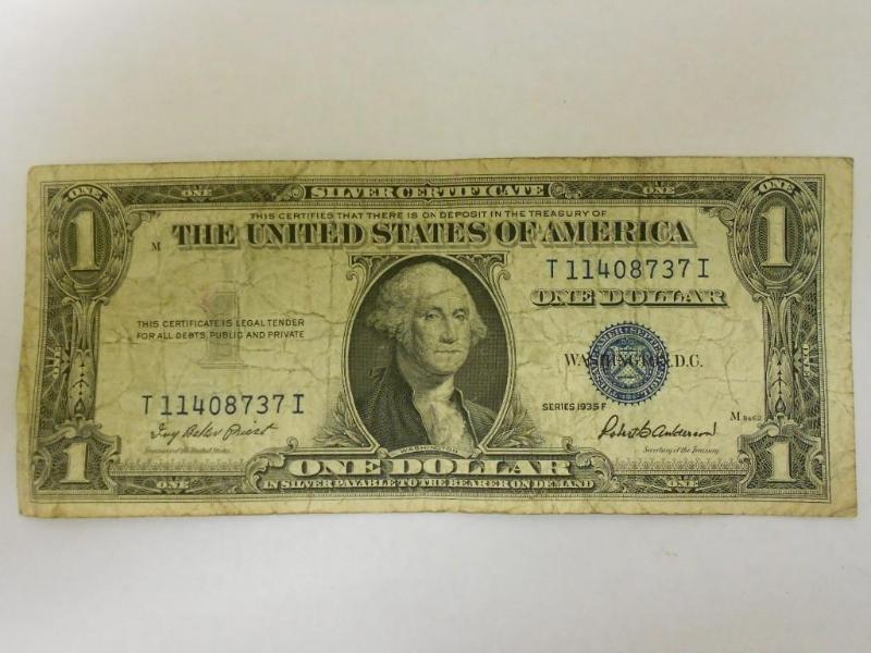 $1.00 Silver Certificate,Series 193...