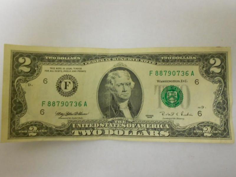 $2.00 United States Note,Series 199...