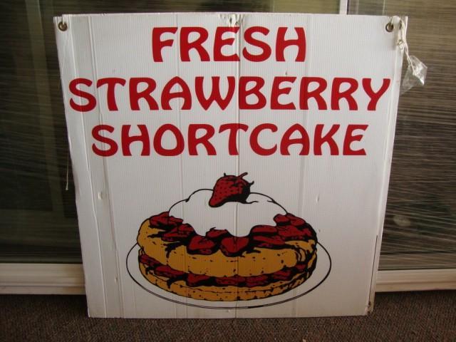 lot 17 image: Fresh Strawberry Shortcake laminate...
