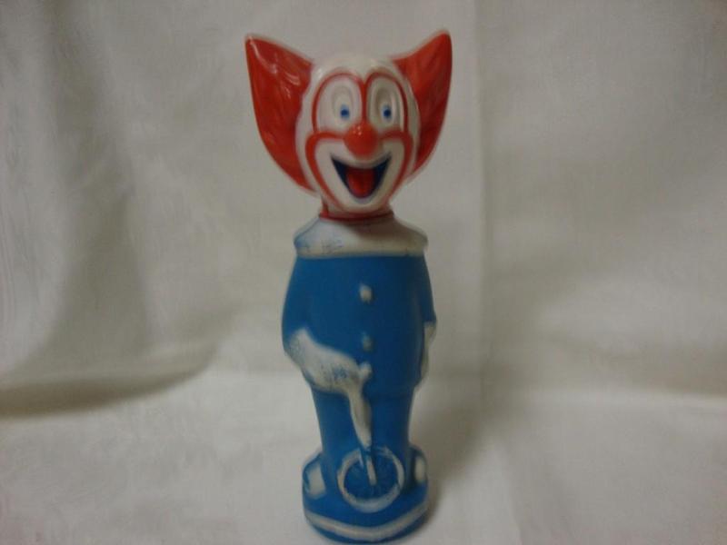 lot 88 image: Vintage soakie bottle - Bozo the Cl...