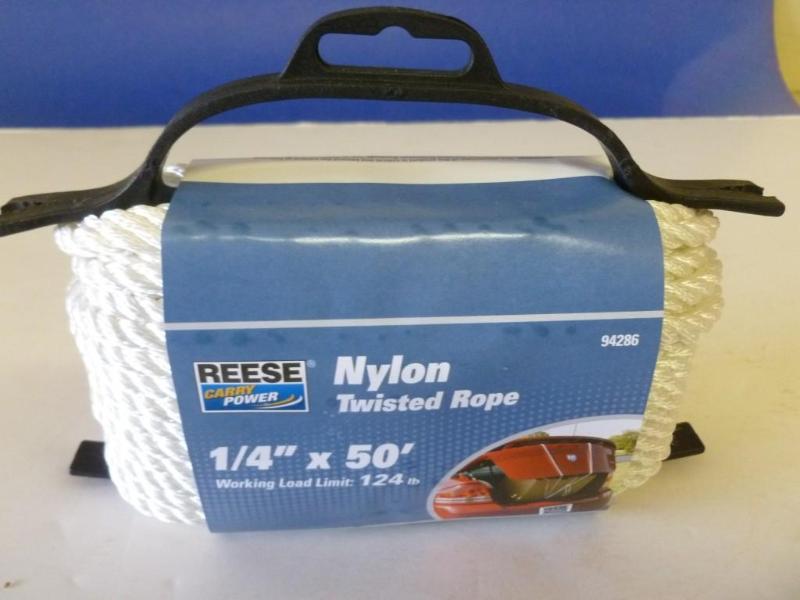 lot 16 image: Reese 14" Twisted Nylon Rope,...