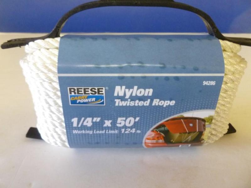 lot 17 image: Reese 14" Twisted Nylon Rope,...