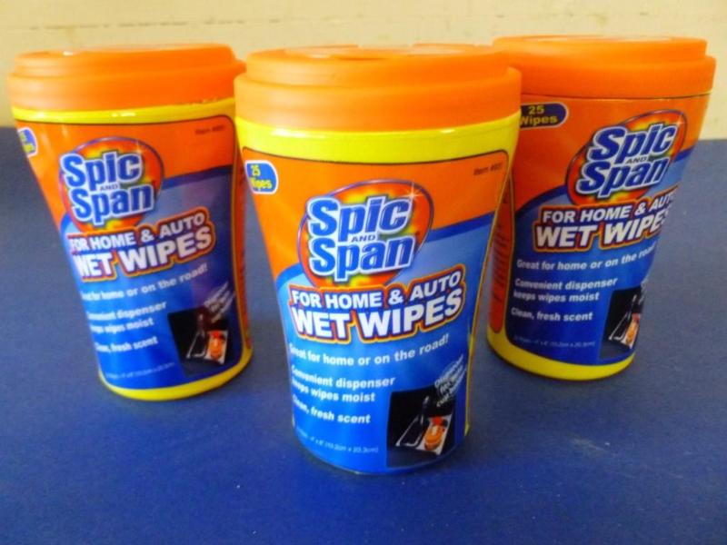 lot 52 image: Lot Of Three Spic And Span Home &am...