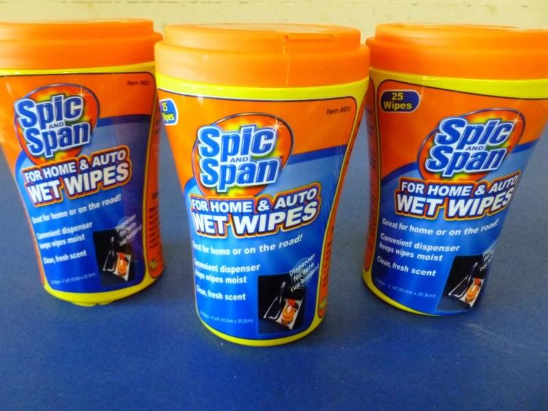 lot 54 image: Lot Of Three Spic And Span Home &am...