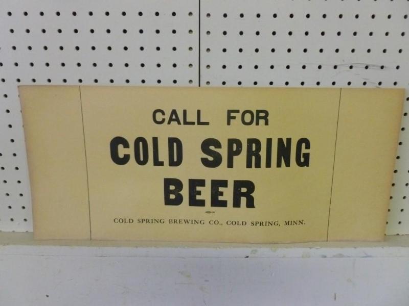 lot 75 image: Vintage Call For Cold Spring heavy ...