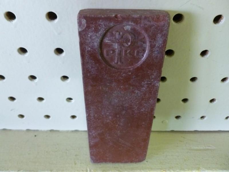 lot 96 image: Vintage Pike knife sharpening stone...