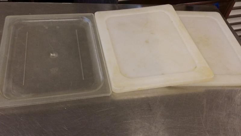 3 Rectangle lids 10 x 13...