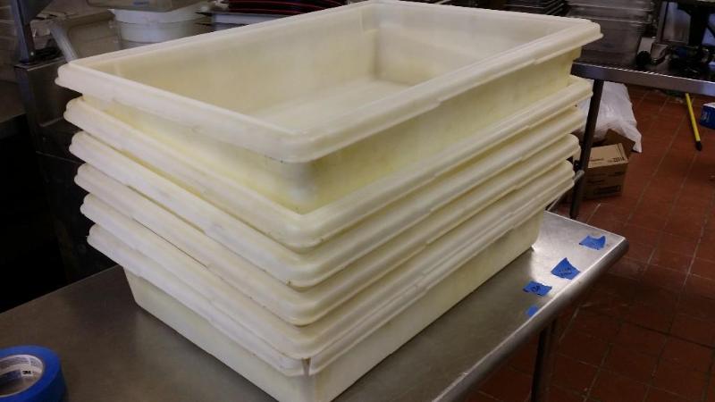 6 Bins 17 x 24 and 6&quot deep...