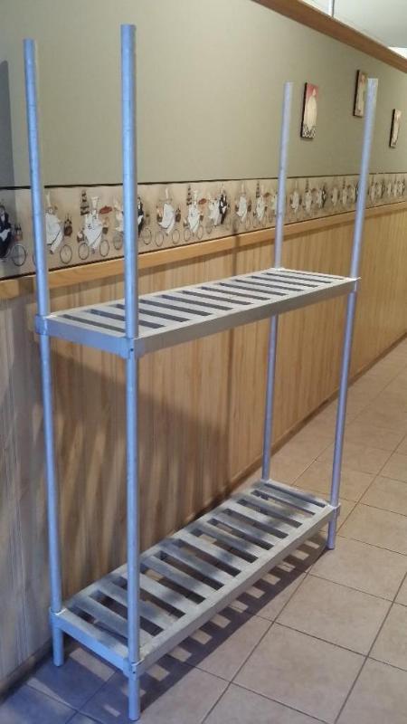 NSF 2 Shelf Rack 6 tall 48&quot w...