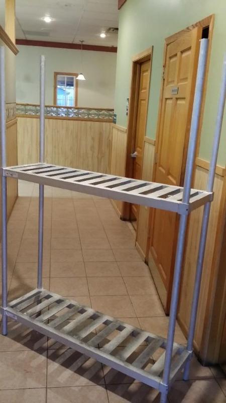 NSF 2 Shelf Rack 6 tall 48&quot w...