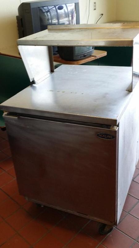 Norlake Freezer on Wheels