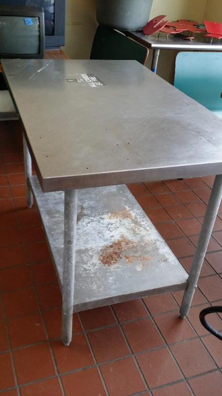 Stainless Steel top work table