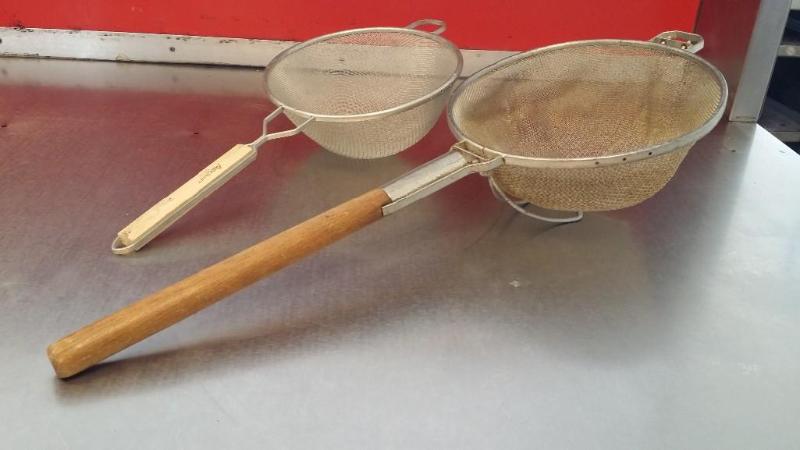 Two Strainers
