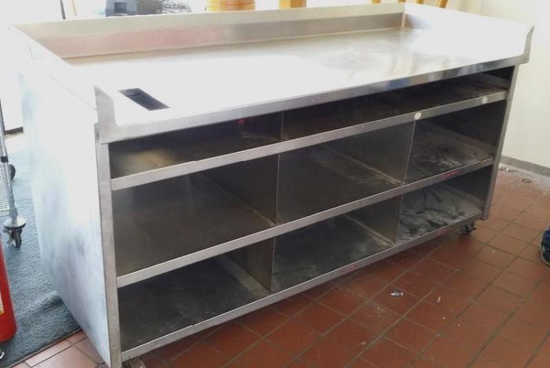 Stainless Steel Prep Table