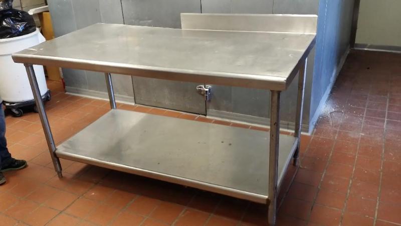 Prep Table Stainless Steel