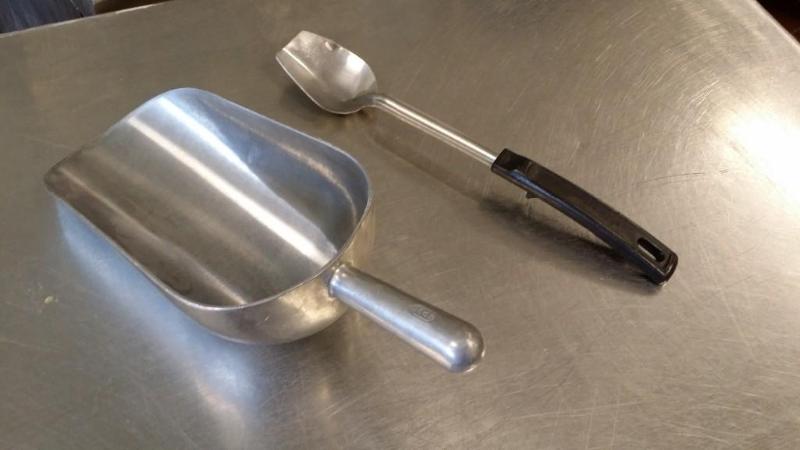 Ice Scoop and Spoon