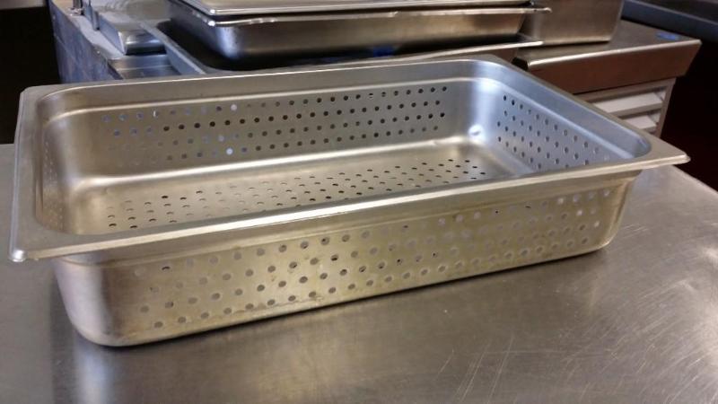 Stainless Strainer pan. 4&quot dee...