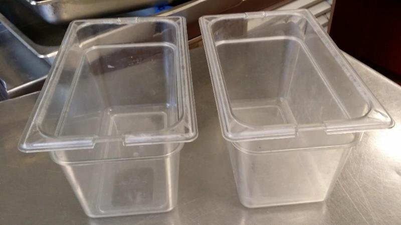 2 Carlisle 3.63 quart lucite&nbspp...