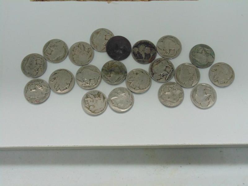 Lot of 20 Buffalo Nickels...