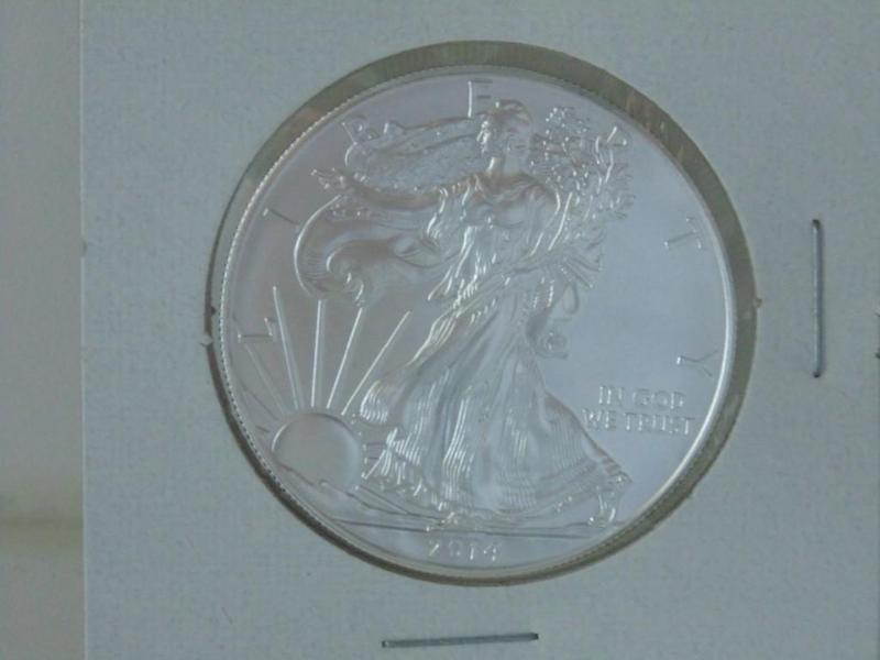 2014 1 Ounce American Eagle Silver ...