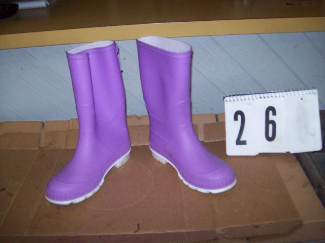 Size 3 Purple Rain Boots