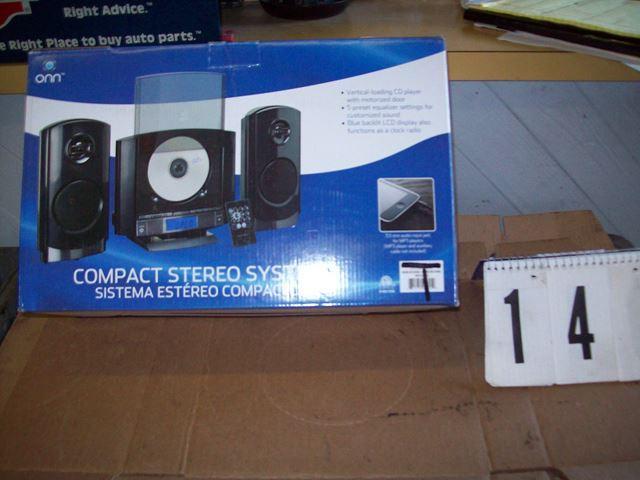 ONN Compact Stereo System C...