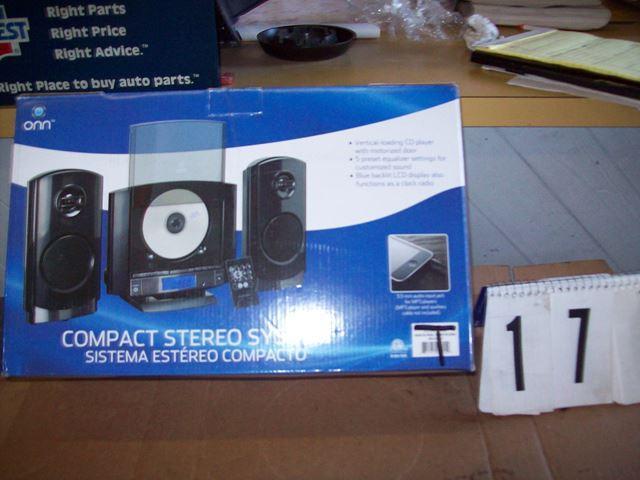 ONN Compact Stereo System C...