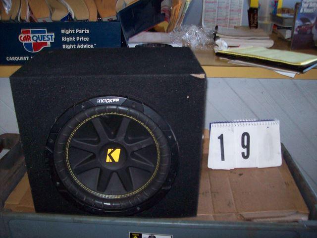 Kicker 10&quot Speaker Wit...
