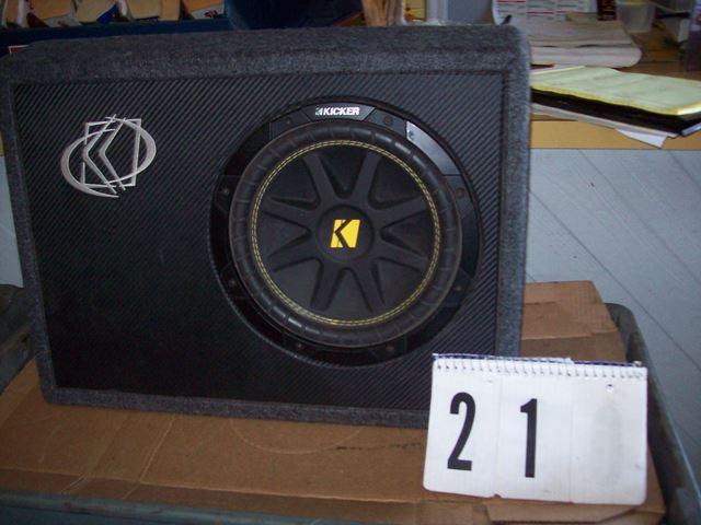 Kicker 10&quot Speaker Wit...