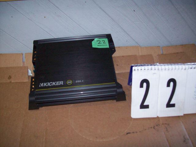 Kicker DX250-1 Amplifier