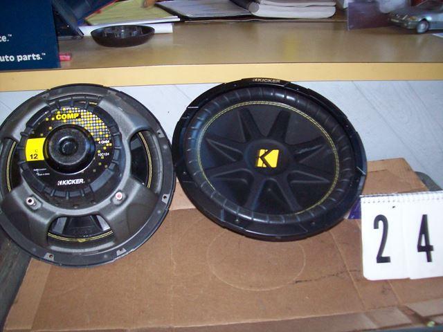 Pair of 12&quot Kicker Com...
