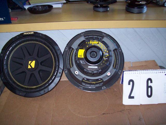 Pair of Kicker Comp 10&quot...