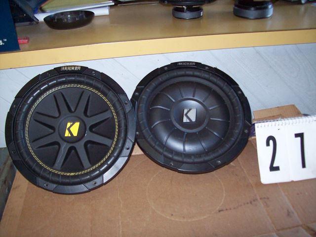 Pair of 10&quot Kicker&nbs...